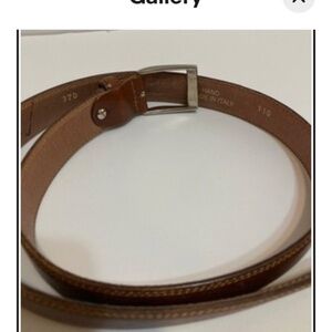 100% Leather belt made in Italy